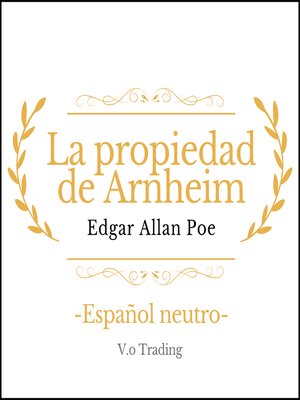 cover image of La propiedad de Arnheim